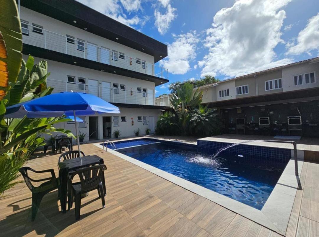 Chale 19 Com Piscina Ubatuba Maranduba Proximo A Praia エクステリア 写真